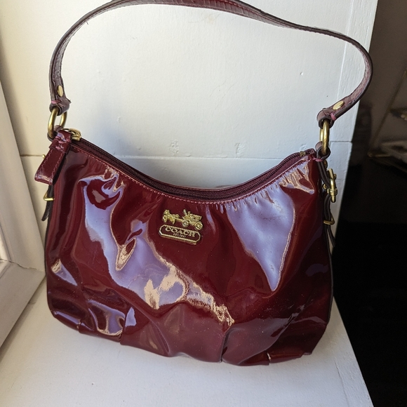 Coach Bags Red Coach Purse Poshmark
